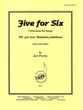 Five for Six 2 Violin, 2 Viola, Cello and Bass Sextet cover